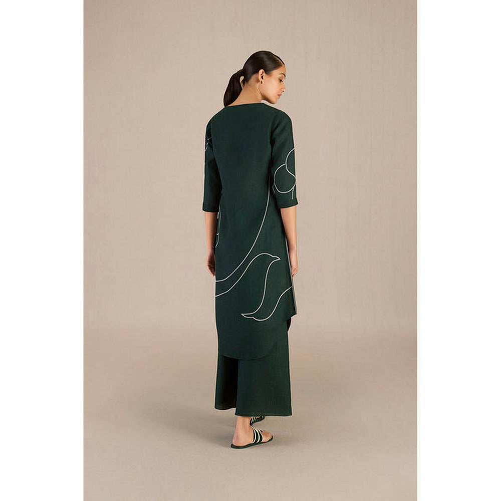 AMPM Vardah Green Kurta with Palazzo