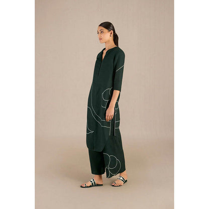 AMPM Vardah Green Kurta with Palazzo