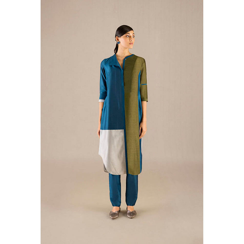 AMPM Gaia Teal Kurta with Pant