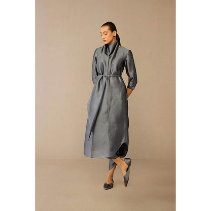 AMPM Avaia Grey Kurta with Dhoti