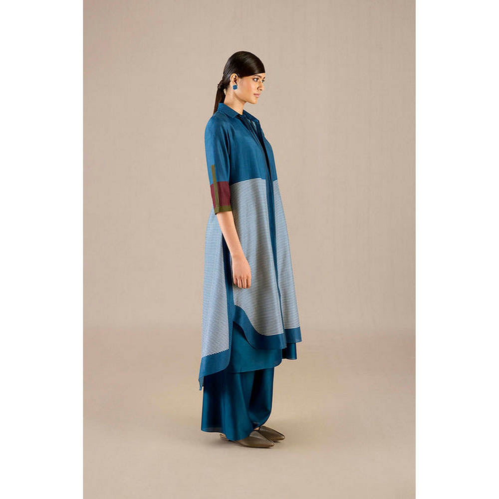AMPM Ilana Teal Kurta with Palazzo and Inner