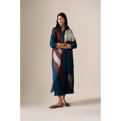 AMPM Silfira Black Kurta with Palazzo and Inner