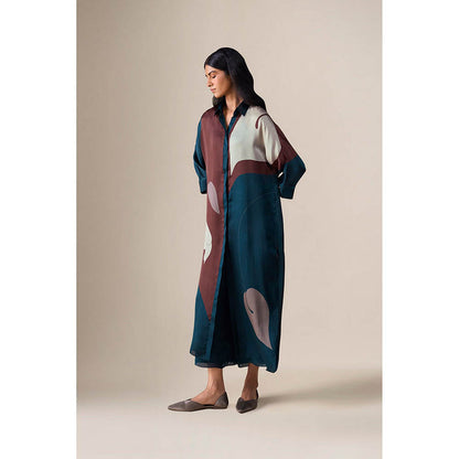 AMPM Silfira Black Kurta with Palazzo and Inner