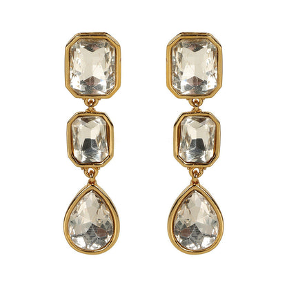 Amreli Jaipur Statement Stone Earrings