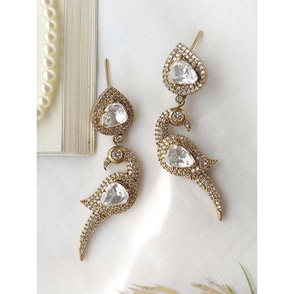 Amreli Jaipur Statement Polki Earrings