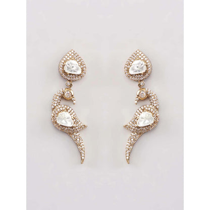 Amreli Jaipur Statement Polki Earrings