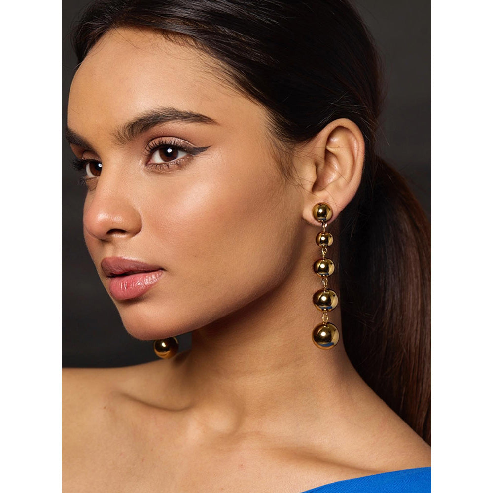 Amreli Jaipur Handcrafted Gold Plated Earrings