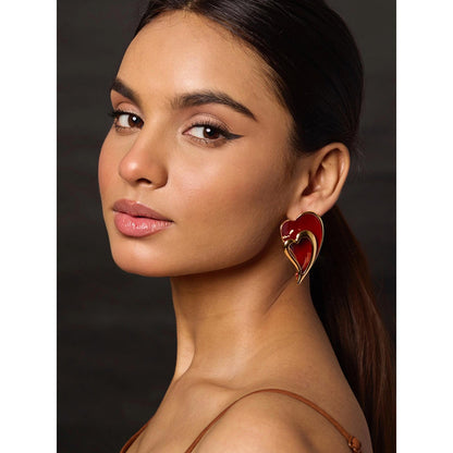 Amreli Jaipur Handcrafted Gold Plated Earrings