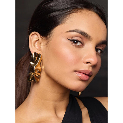 Amreli Jaipur Handcrafted Gold Plated Earrings