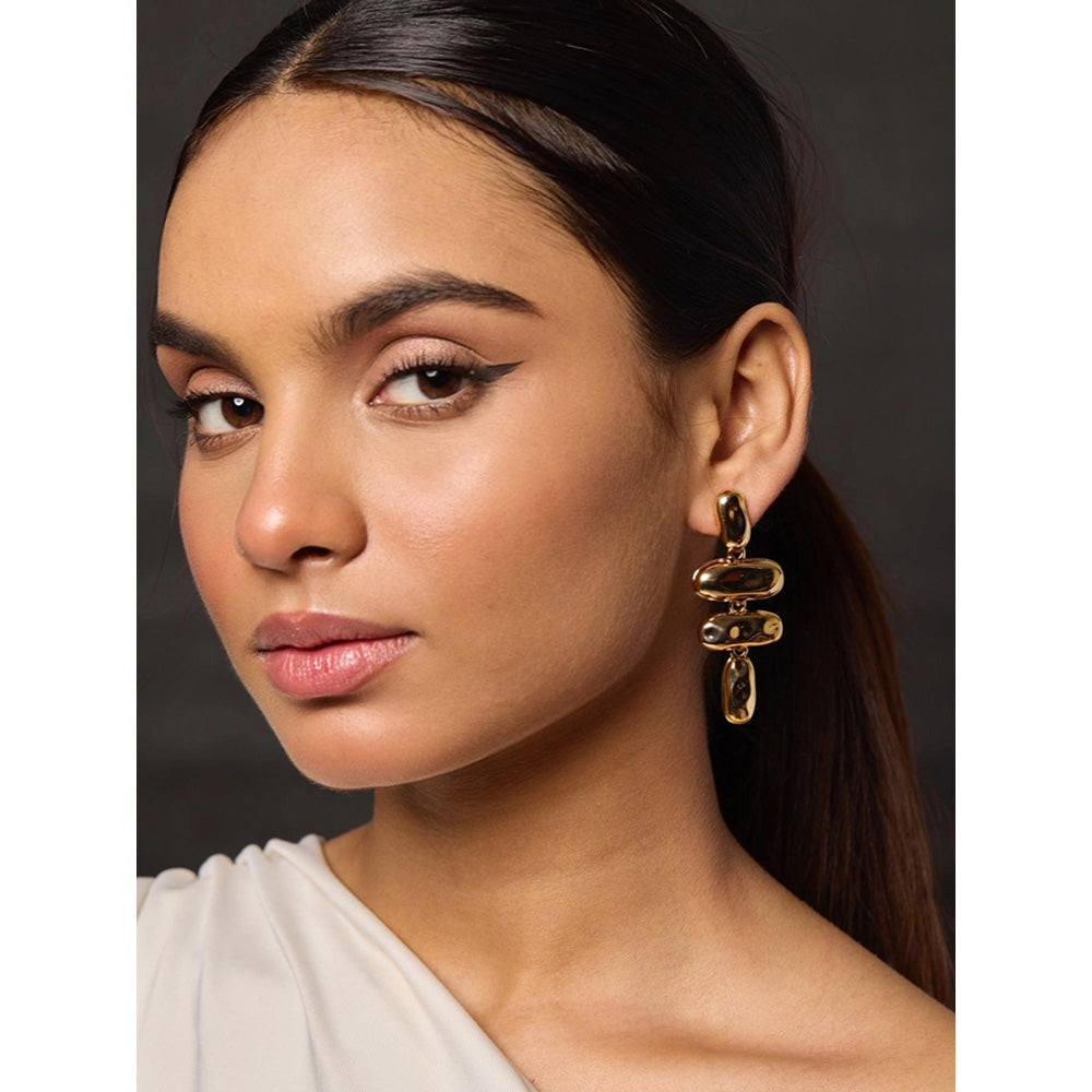Amreli Jaipur Handcrafted Gold Plated Earrings