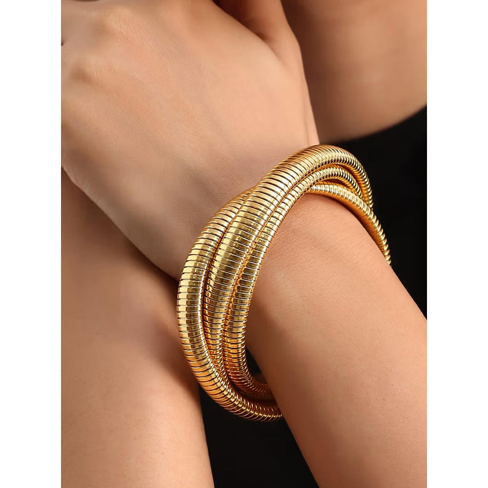 Amreli Jaipur Handcrafted Gold Plated Bracelet