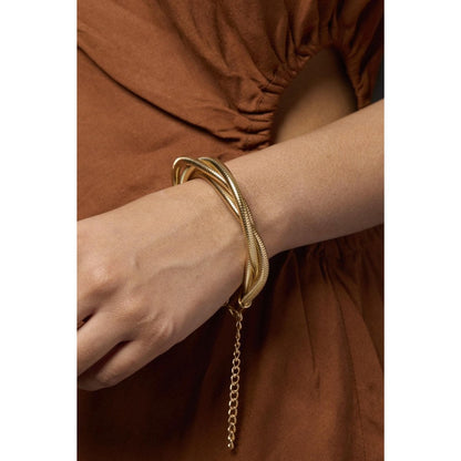 Amreli Jaipur Handcrafted Gold Plated Bracelet