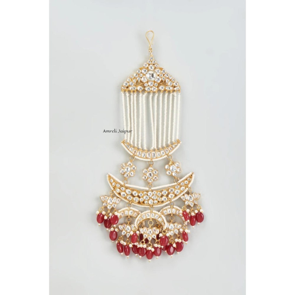 Amreli Jaipur Aafia Gold Plated Passa