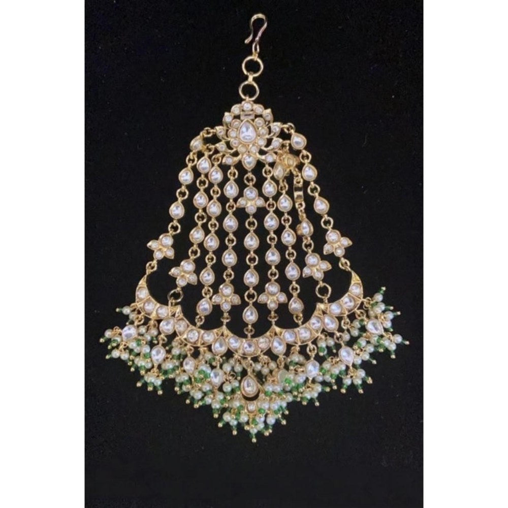 Amreli Jaipur Fanai Gold Plated Passa