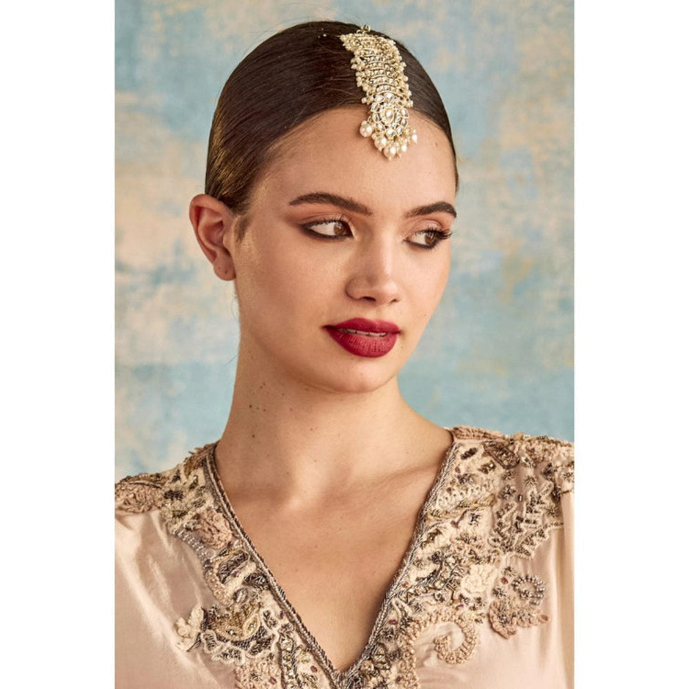 Amreli Jaipur Zahra Pearl Maangtika
