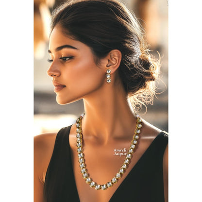 Amreli Jaipur Aarini Kundan Necklace Set
