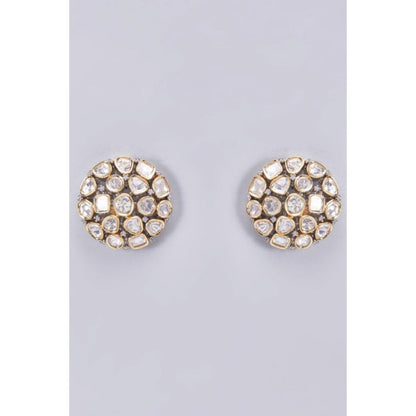 Amreli Jaipur Anaisa Polki Studs Earrings