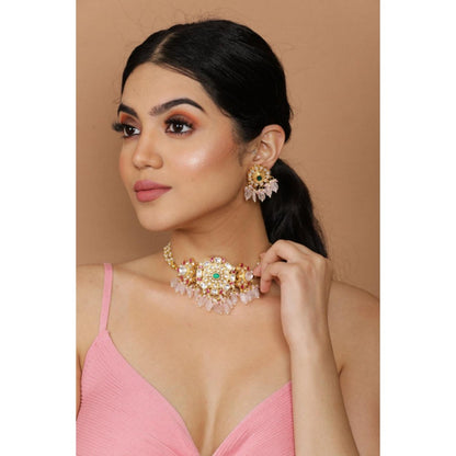 Amreli Jaipur Bela Pachi Kundan Set