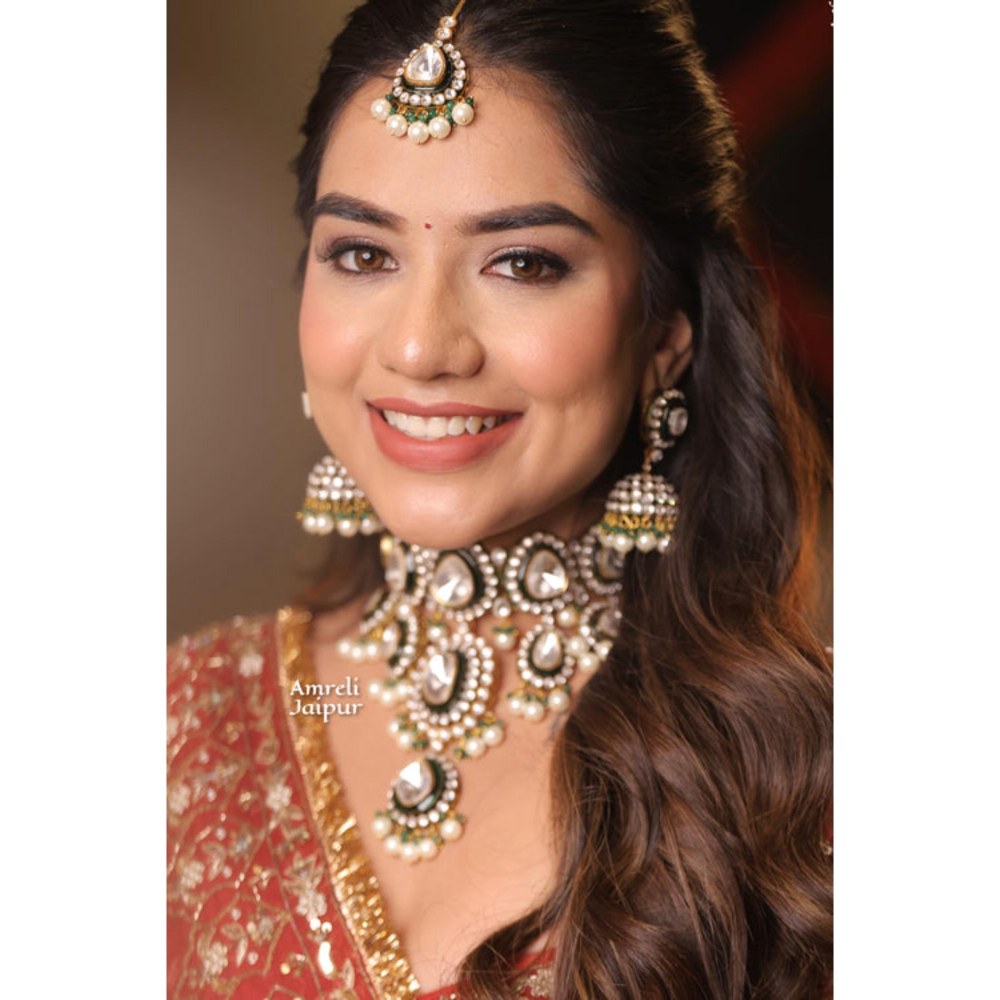 Amreli Jaipur Eiza Polki Choker Set