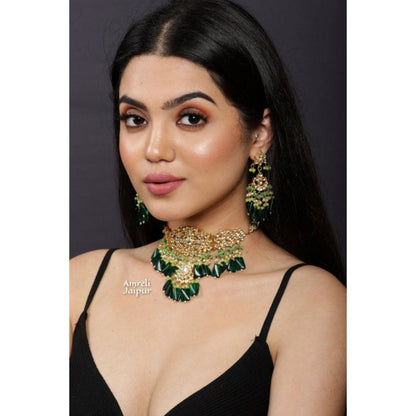 Amreli Jaipur Falgun Pachi Kundan Set
