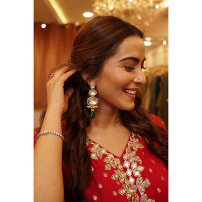 Amreli Jaipur Gianna Polki Earrings