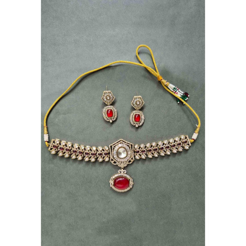 Amreli Jaipur Ishaani Polki Kundan Set