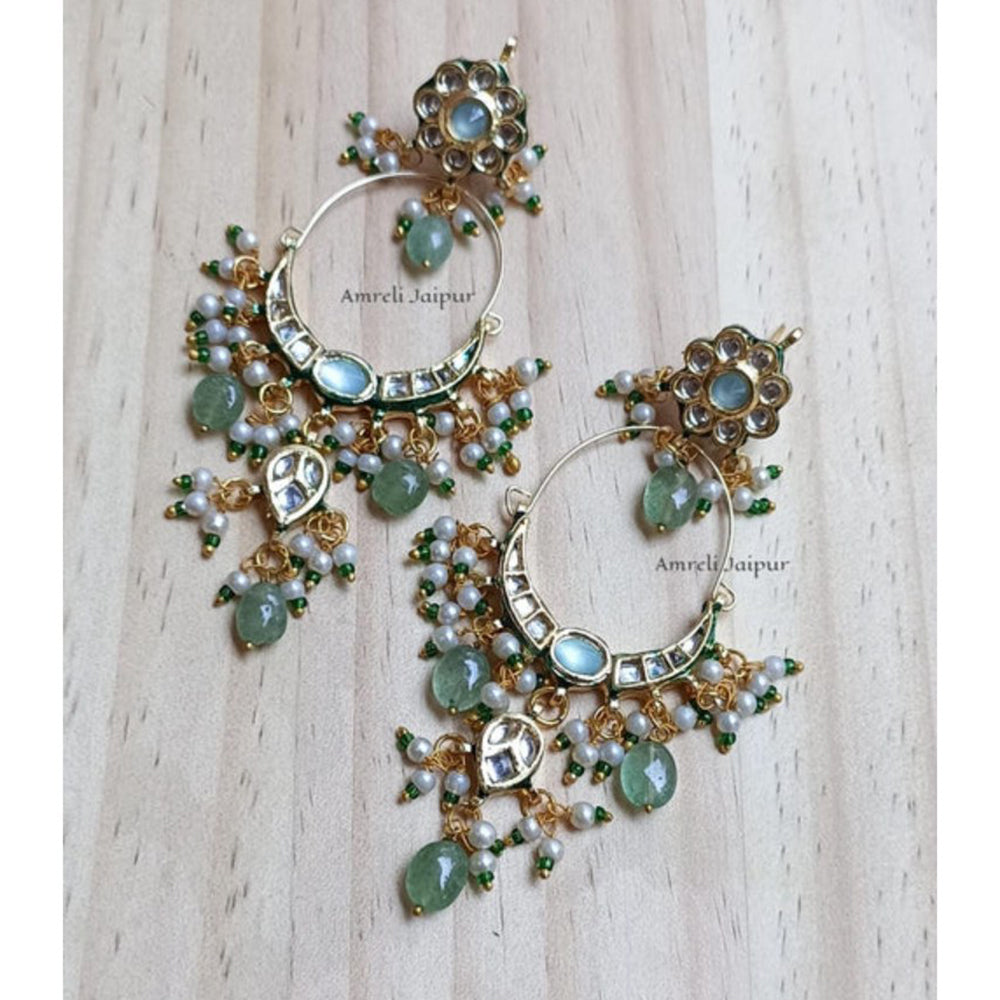 Amreli Jaipur Izra Kundan Chandbalis