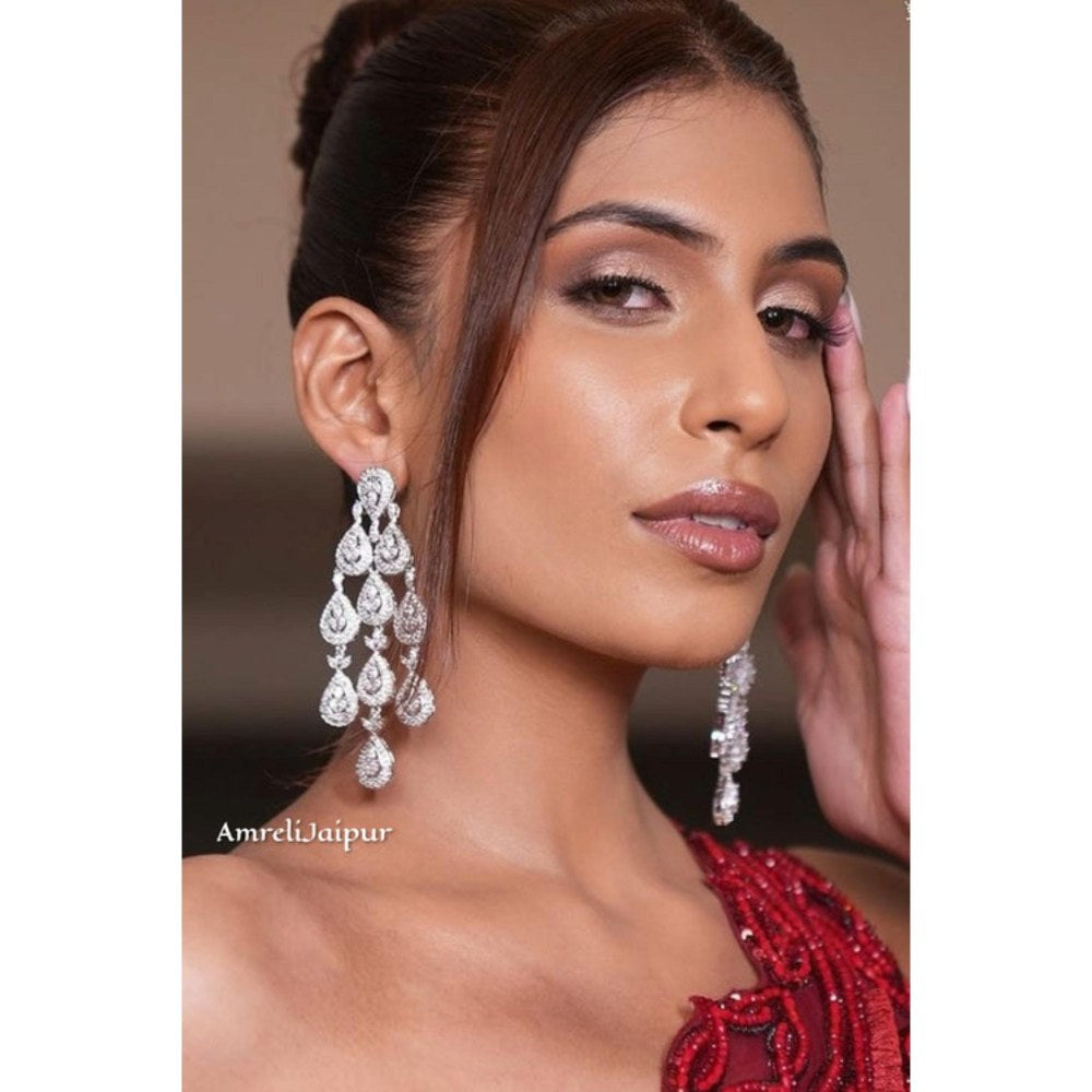 Amreli Jaipur Karine Diamond Danglers