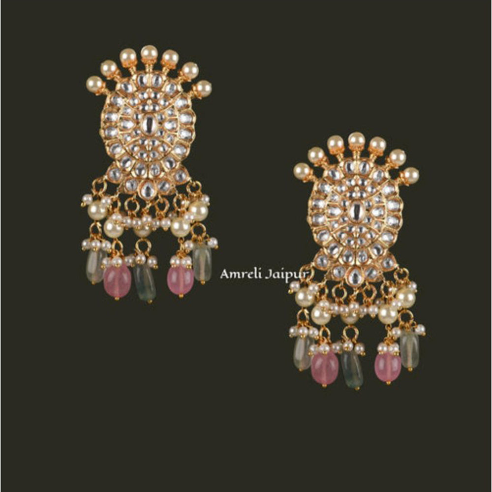 Amreli Jaipur Kompal Jadau Kundan Set