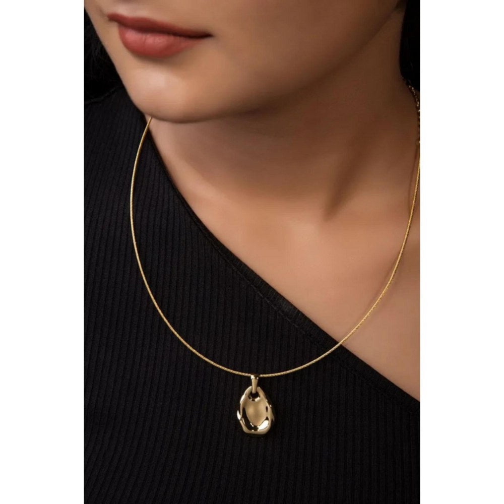 Amreli Jaipur Long Pendant Necklace