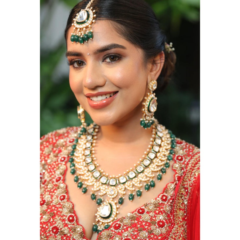 Amreli Jaipur Naheed Polki Necklace Set