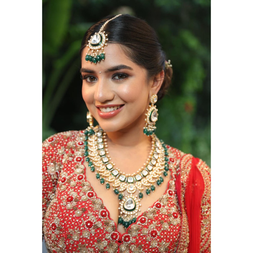 Amreli Jaipur Naheed Polki Necklace Set