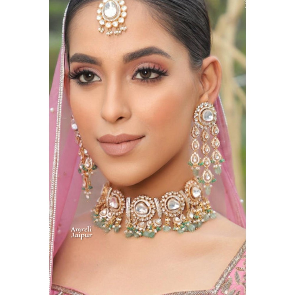 Amreli Jaipur Naia Polki Choker Set