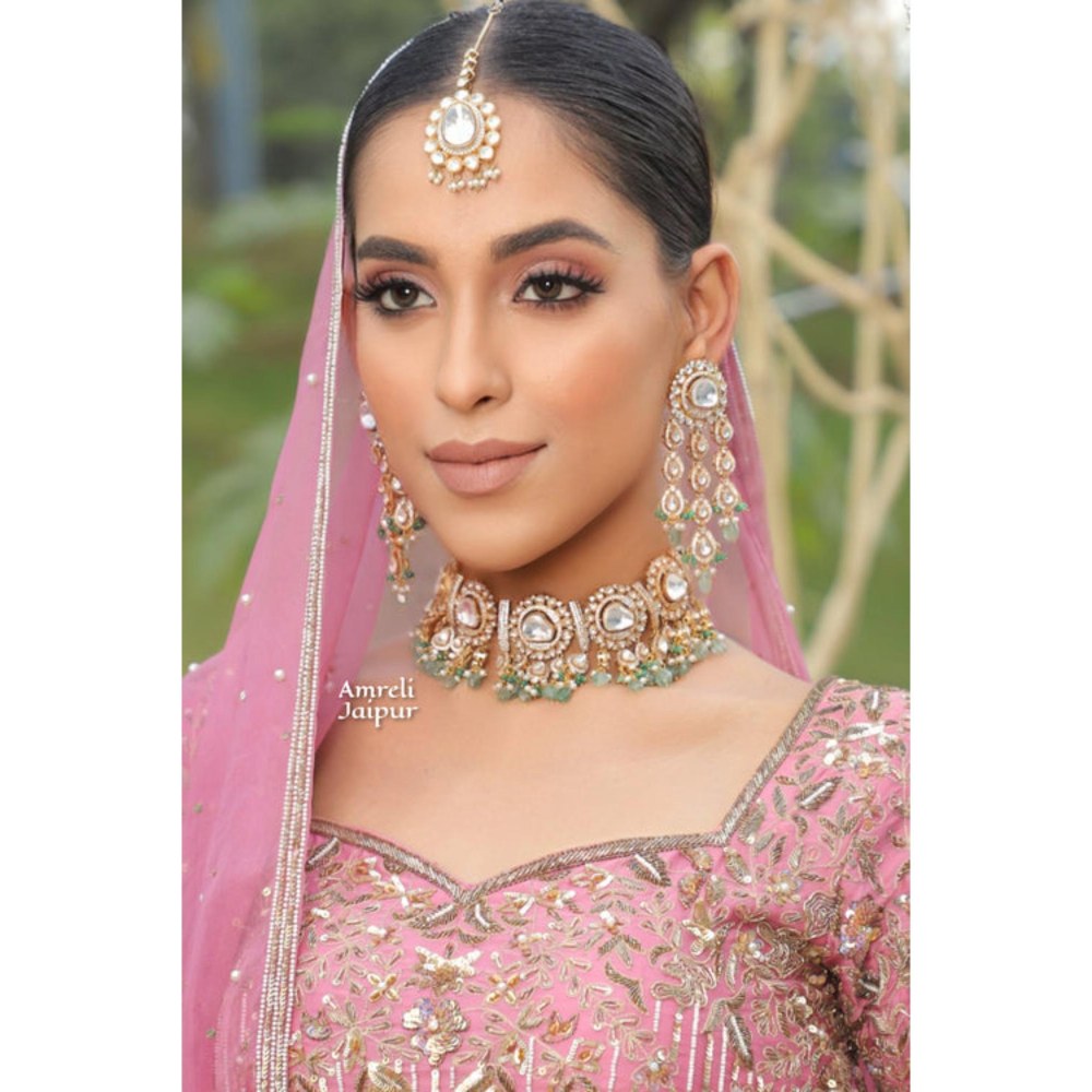 Amreli Jaipur Naia Polki Choker Set