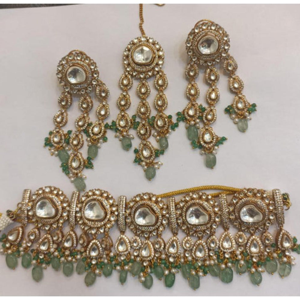 Amreli Jaipur Naia Polki Choker Set