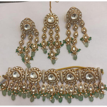 Amreli Jaipur Naia Polki Choker Set