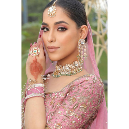 Amreli Jaipur Naia Polki Choker Set