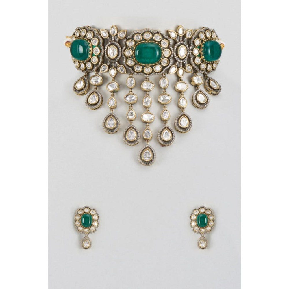Amreli Jaipur Nyla Polki Choker Set