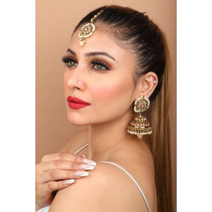 Amreli Jaipur Rimeya Earrings with Maangtika
