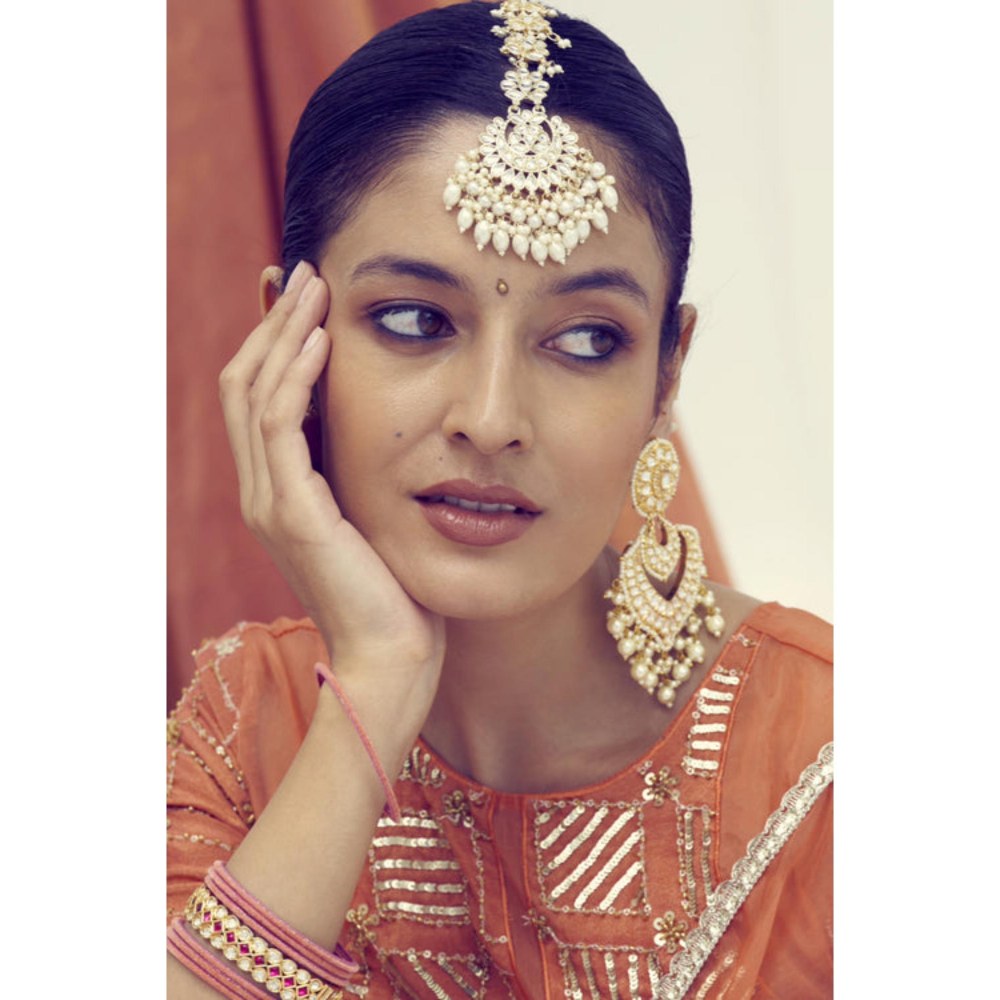 Amreli Jaipur Rimsha Jadau Kundan Chandbalis