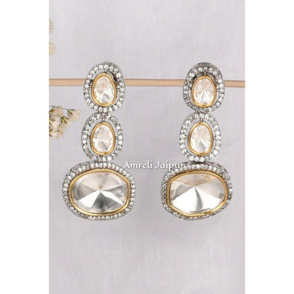 Amreli Jaipur Sasha Polki Kundan Earrings
