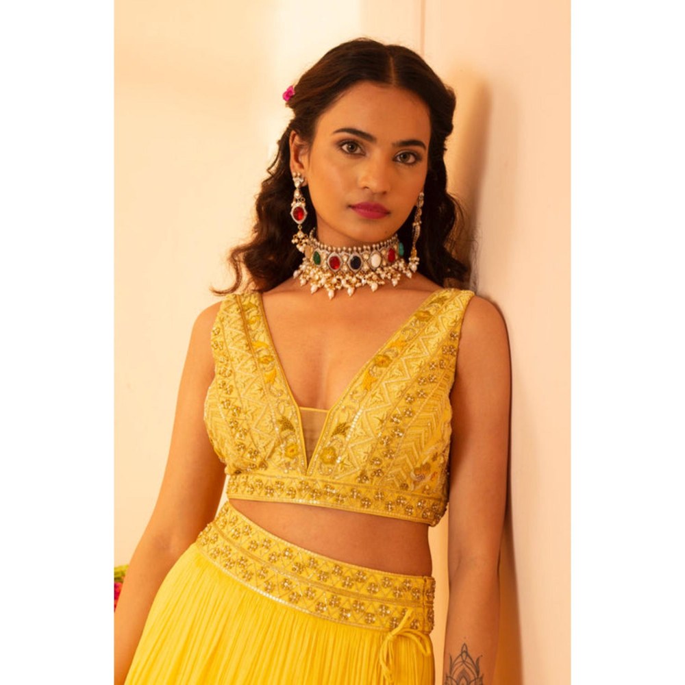 Amreli Jaipur Satrang Choker Set