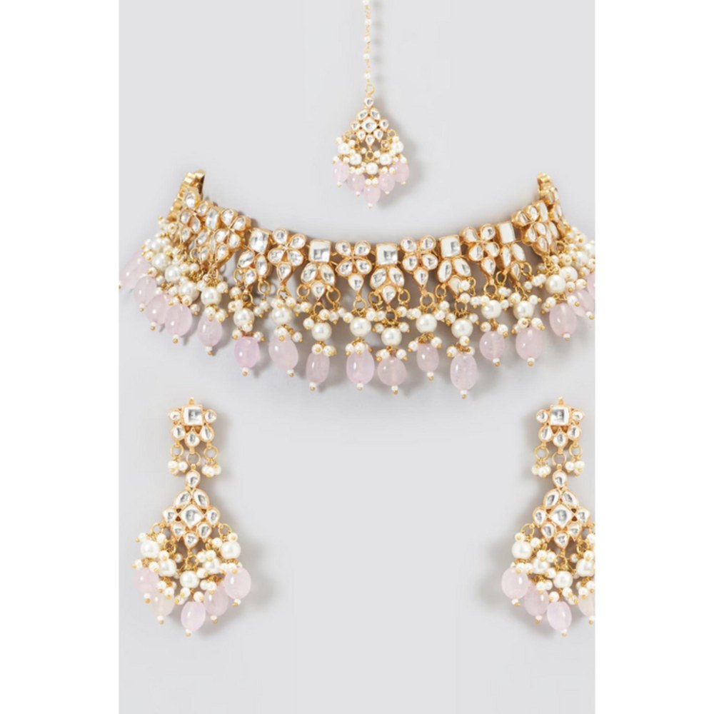 Amreli Jaipur Simar Pachi Kundan Set
