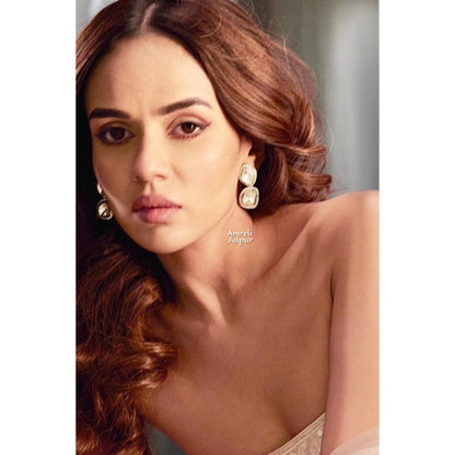Amreli Jaipur Simone Polki Kundan Earrings