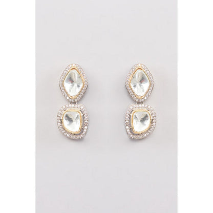 Amreli Jaipur Simone Polki Kundan Earrings