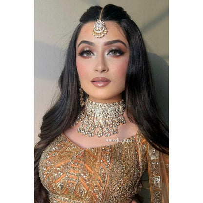 Amreli Jaipur Sobia Polki Victorian Choker Set