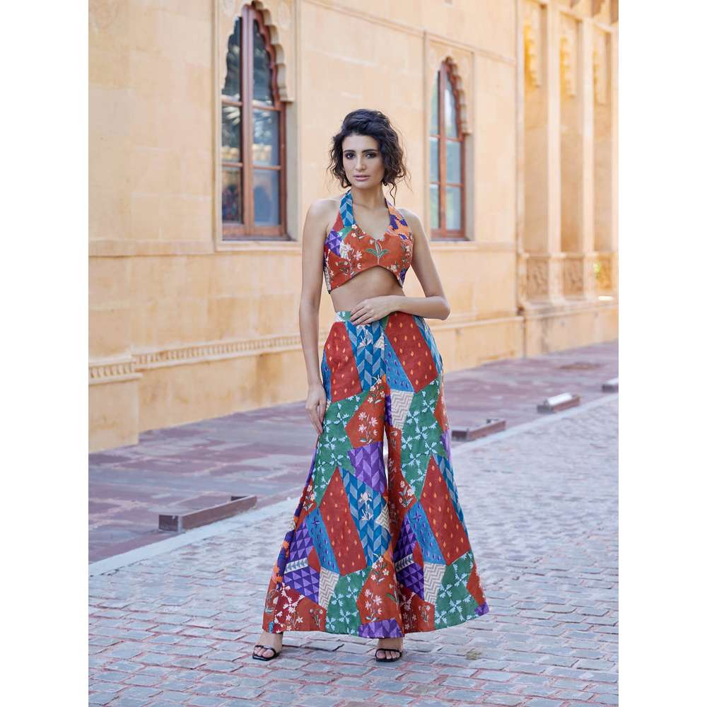 Amrood Multi-Colour Co-Ord (Set of 3)