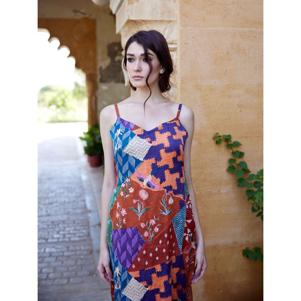 Amrood Multi-Colour Maxi Dress