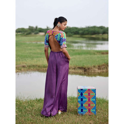 Amrood Purple Jumpsuits