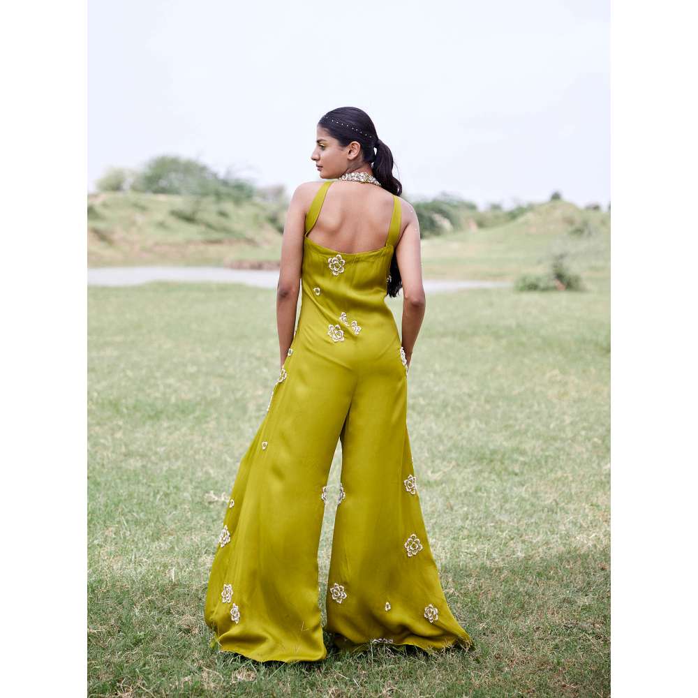 Amrood Green Jumpsuits